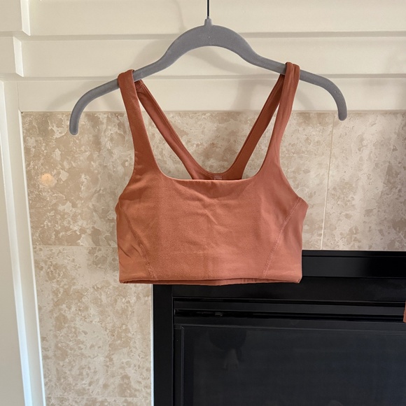 NWOT FP Movement Never Better Square Neck Bra and Shorts- Sequoia - Picture 6 of 11